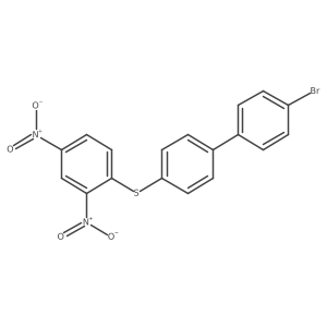 Sulfide, 4a(2)-bromo-4-biphenylyl 2,4-dinitrophenyl结构式