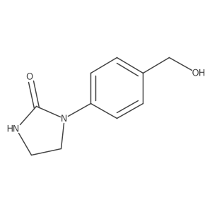 2-Imidazolidinone, 1-[4-(hydroxymethyl)phenyl]- Structure