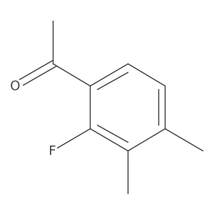 3',4'-Dimethyl-2'-fluoroacetophenone结构式