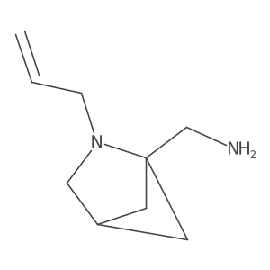 2-Azabicyclo[2.1.1]hexane-1-methanamine, 2-(2-propenyl)- Structure