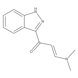 (E)-3-(dimethylamino)-1-(1H-3-indazolyl)-2-propen-1-one Structure