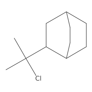 2-(2-Chloropropan-2-yl)bicyclo[2.2.2]octane结构式
