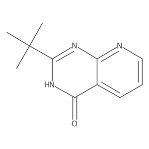 2-tert-butylpyrido[2,3-d]pyrimidin-4(3H)-one Structure