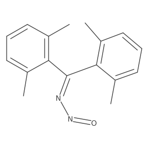 Benzenemethanimine, I+/--(2,6-dimethylphenyl)-2,6-dimethyl-N-nitroso- Structure