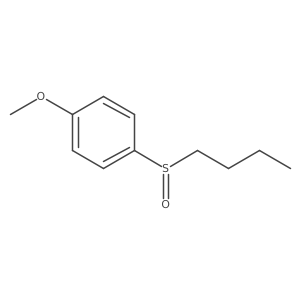 1-(Butylsulfinyl)-4-methoxybenzene结构式