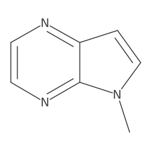 5-Methyl-5H-pyrrolo[2,3-b]pyrazine Structure