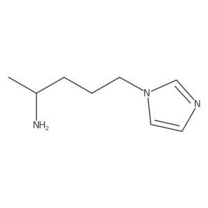 alphamethyl-1H-imidazole-1-butanamine结构式