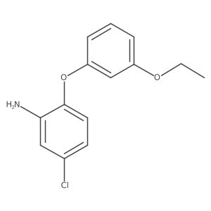 5-Chloro-2-(3-ethoxyphenoxy)aniline Structure