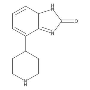 4-Piperidin-4-yl-1,7a-dihydrobenzimidazol-2-one Structure