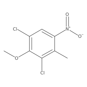 1,3-Dichloro-2-methoxy-4-methyl-5-nitrobenzene Structure