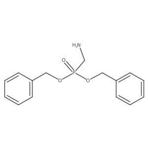Dibenzyl (aminomethyl)phosphonate Structure