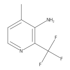 4-Methyl-2-(trifluoromethyl)pyridin-3-amine Structure