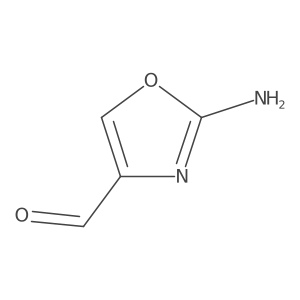 4-Oxazolecarboxaldehyde, 2-amino-结构式