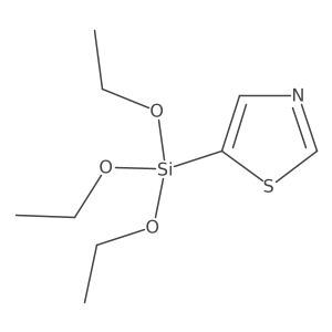 5-(Triethoxysilyl)thiazole Structure