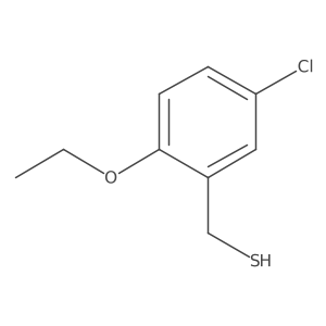 (5-Chloro-2-ethoxyphenyl)methanethiol Structure