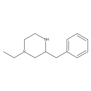 3-Benzyl-1-ethylpiperazine Structure