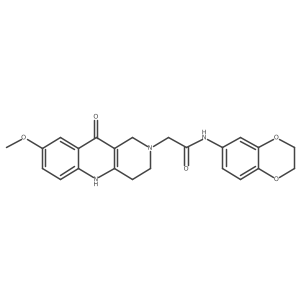 6-[4-({[2-(acetylamino)-5-methylphenyl]sulfonyl}amino)phenoxy]-N-butylnicotinamide Structure