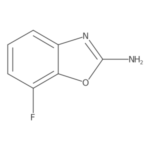 7-Fluoro-1,3-benzoxazol-2-amine结构式