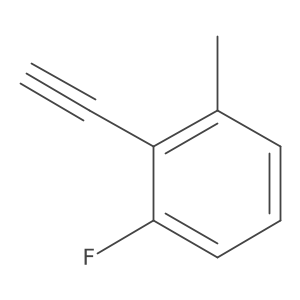 2-Ethynyl-1-fluoro-3-methylbenzene结构式