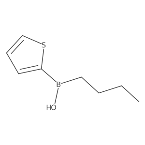 Butyl(thiophen-2-yl)borinic acid Structure