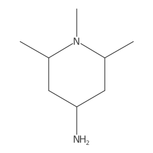 1,2,6-Trimethylpiperidin-4-amine Structure