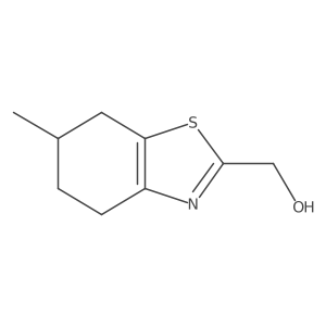 (6-Methyl-4,5,6,7-tetrahydro-1,3-benzothiazol-2-yl)methanol Structure