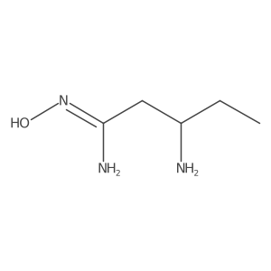 3-amino-N'-hydroxypentanimidamide Structure