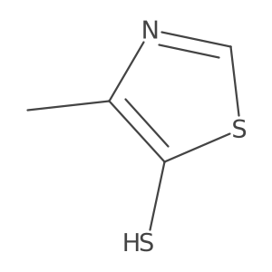 4-Methyl-1,3-thiazole-5-thiol结构式