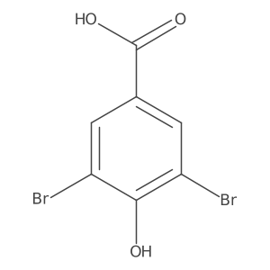Benzoic-2,6-d2 acid, 3,5-dibromo-4-hydroxy-结构式