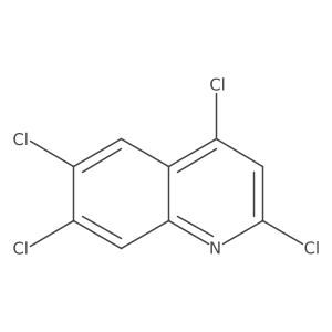 2,4,6,7-Tetrachloroquinoline Structure