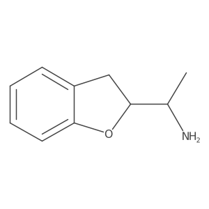 (1R)-1-(2,3-dihydro-1-benzofuran-2-yl)ethan-1-amine Structure