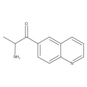 2-Amino-1-(quinolin-6-yl)propan-1-one Structure