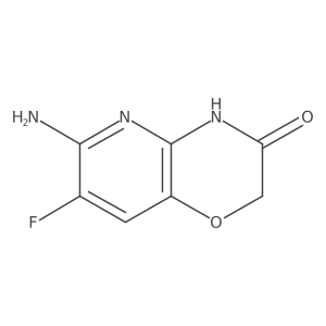 6-amino-7-fluoro-2H,3H,4H-pyrido[3,2-b][1,4]oxazin-3-one Structure
