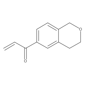 1-(3,4-dihydro-1H-2-benzopyran-6-yl)prop-2-en-1-one结构式