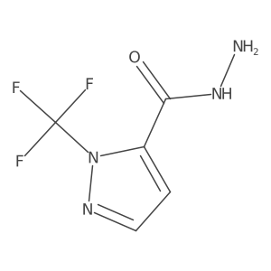 1-(Trifluoromethyl)-1H-pyrazole-5-carbohydrazide Structure