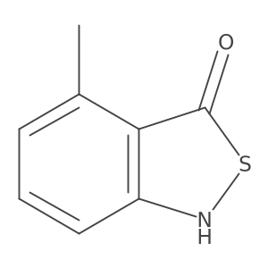4-Methyl-1,3-dihydro-2,1-benzothiazol-3-one Structure
