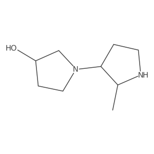 2'-Methyl-[1,3'-bipyrrolidin]-3-ol结构式