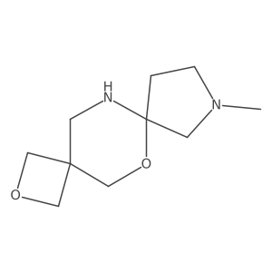 9-Methyl-2,6-dioxa-9,12-diazadispiro[3.2.4^{7}.2^{4}]tridecane Structure