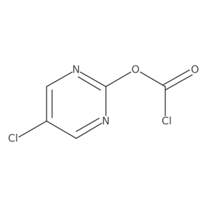 5-Chloropyrimidin-2-yl chloroformate Structure