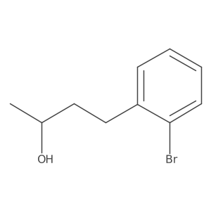 (2R)-4-(2-bromophenyl)butan-2-ol Structure