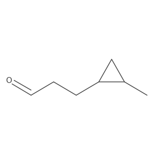 3-(2-Methylcyclopropyl)propanal结构式