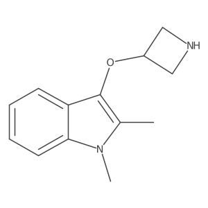 3-(azetidin-3-yloxy)-1,2-dimethyl-1H-indole Structure