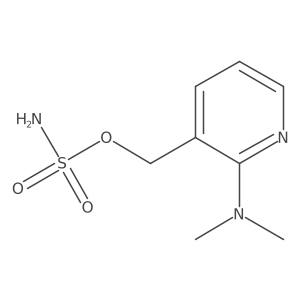 [2-(Dimethylamino)pyridin-3-yl]methyl sulfamate Structure