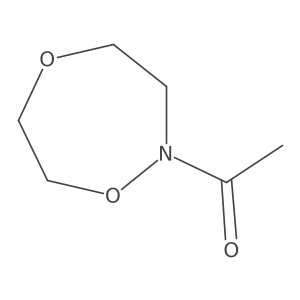 1-(1,5,2-Dioxazepan-2-yl)ethan-1-one结构式