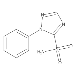 1-phenyl-1H-1,2,4-triazole-5-sulfonamide Structure
