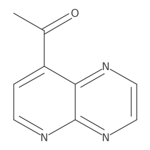 1-(Pyrido[2,3-b]pyrazin-8-yl)ethan-1-one Structure