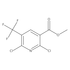 Methyl 2,6-dichloro-5-(trifluoromethyl)nicotinate Structure