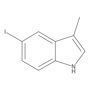 5-Iodo-3-methylindole Structure
