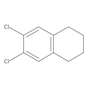 6,7-Dichloro-1,2,3,4-tetrahydronaphthalene Structure