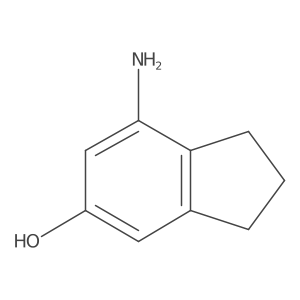 7-amino-2,3-dihydro-1H-inden-5-ol Structure